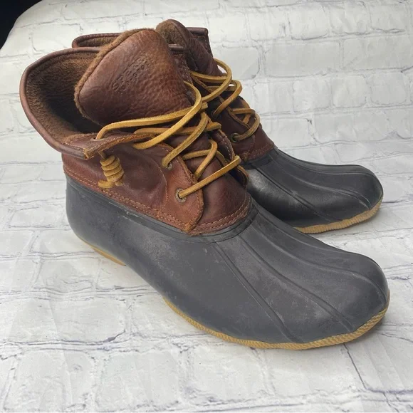 Sperry Shoes Sperry Saltwater Duck Boots Womens Size Sts9176